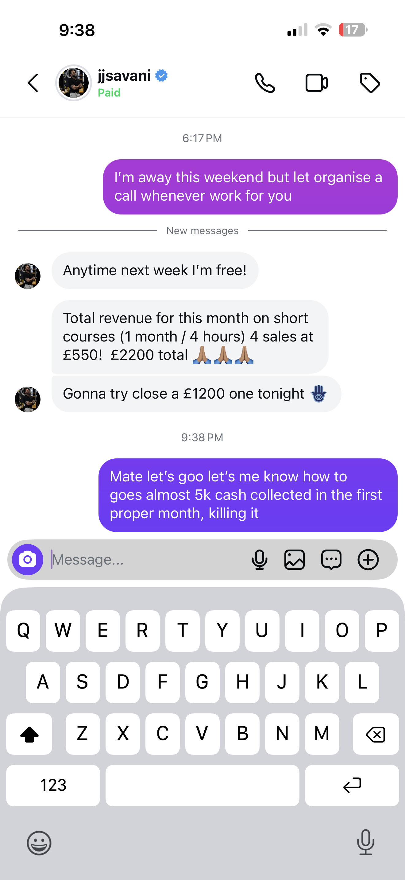 Student win